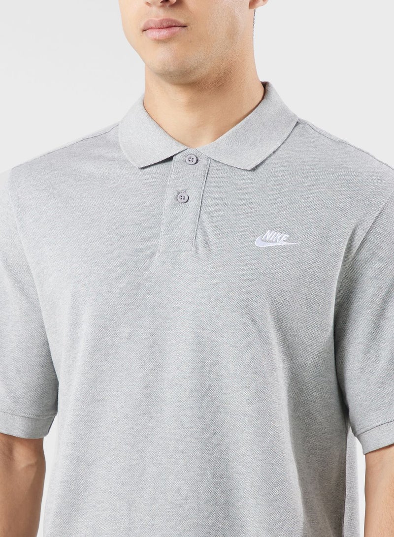 Nike Club Essential Polo Pique Polo Shirt - Image 3